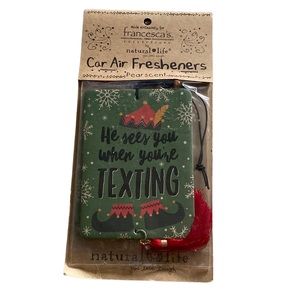 NEW Santa/Christmas texting air fresheners